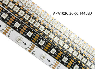 एड्रेसेबल डिजिटल एलईडी पट्टी रोशनी डेटा और क्लॉक अलग Apa102c Apa102